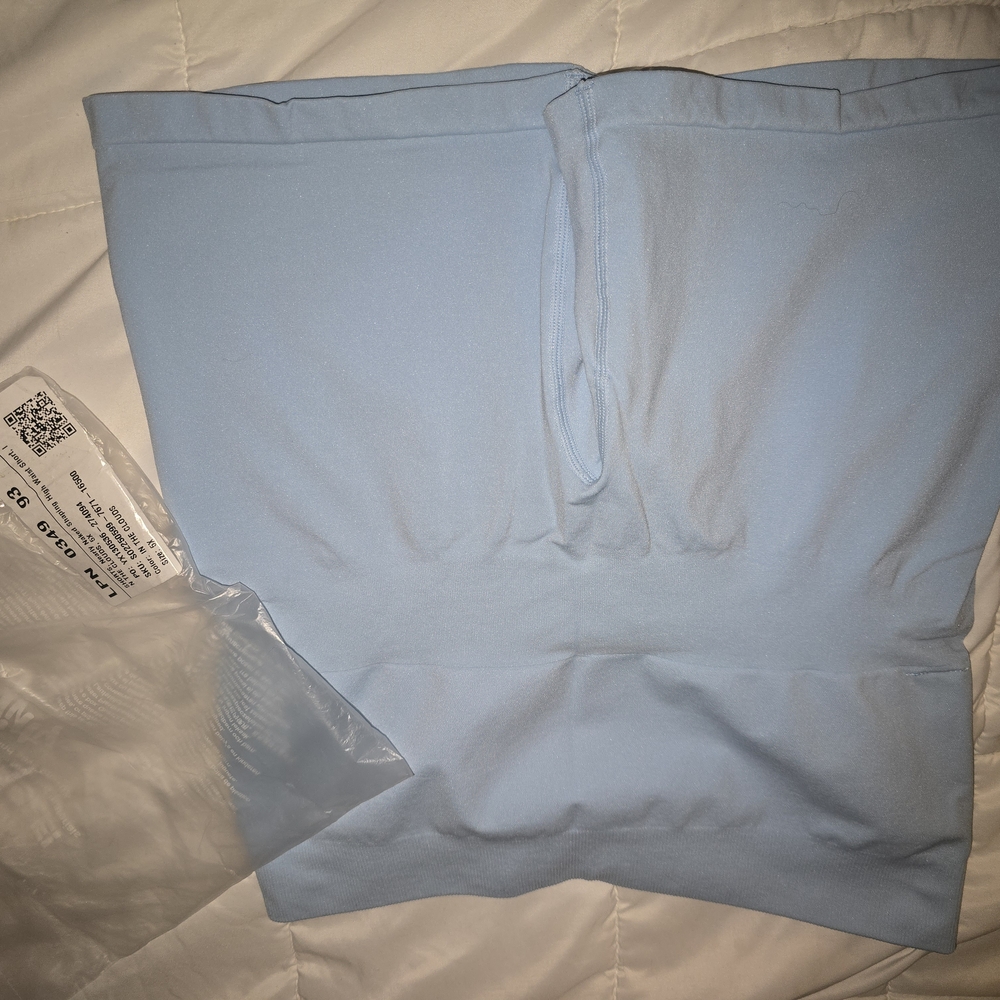 YITTY Women's High Waist Shorts - Light Blue